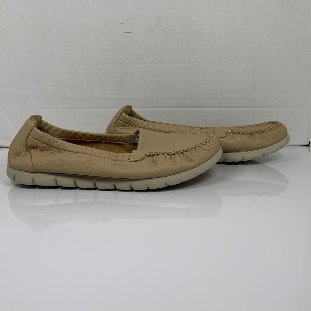 SAS Sunny Slip On Men's Beige Tan Loafers Size 12 - Picture 3 of 13